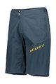SCOTT Pantaloni scurți de ciclism fără bretele - ENDURANCE LS/FIT - albastru
