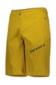 SCOTT Pantaloni scurți de ciclism fără bretele - ENDURANCE LS/FIT - galben