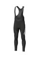 SCOTT Pantaloni de ciclism lungi cu bretele - RC AS WINTER - negru/galben