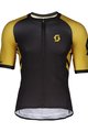 SCOTT Tricou de ciclism cu mânecă scurtă - RC PREMIUM CLIMBER - negru/galben