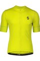 SCOTT Tricou de ciclism cu mânecă scurtă - ENDURANCE 10 - galben