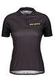 SCOTT Tricou de ciclism cu mânecă scurtă - ENDURANCE 30 LADY - negru