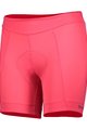 SCOTT Pantaloni scurți de ciclism fără bretele - ENDURANCE 20 LADY - roz