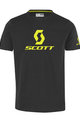 SCOTT Tricou de ciclism cu mânecă scurtă - 10 ICON - negru