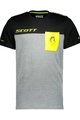 SCOTT Tricou de ciclism cu mânecă scurtă - FACTORY TEAM - galben/gri/negru