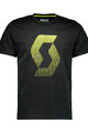 SCOTT Tricou de ciclism cu mânecă scurtă - ICON FACTORY TEAM - galben/negru