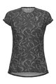 SCOTT Tricou de ciclism cu mânecă scurtă - KINABALU LADY - alb/negru/gri