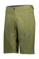 SCOTT Pantaloni scurți de ciclism fără bretele - ENDURANCE LS/FIT - verde
