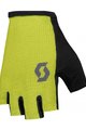 SCOTT Mănuși de ciclism fără degete - ASPECT SPORT GEL SF - negru/galben