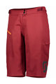 SCOTT Pantaloni scurți de ciclism fără bretele - TRAIL VERTIC LADY - bordo