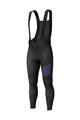 SCOTT Pantaloni de ciclism lungi cu bretele - RC WARM WB - albastru/negru
