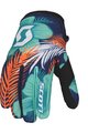 SCOTT Mănuși cu degete lungi de ciclism - 250 SWAP - portocaliu/albastru deschis