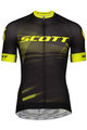 SCOTT Tricou de ciclism cu mânecă scurtă - RC PRO 2020 - negru/galben