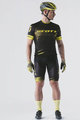 SCOTT Tricou de ciclism cu mânecă scurtă - RC PRO 2020 - negru/galben