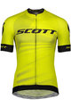 SCOTT Tricou de ciclism cu mânecă scurtă - RC PRO 2020 - galben/negru