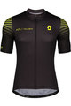 SCOTT Tricou de ciclism cu mânecă scurtă - RC TEAM 10 - galben/negru