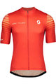 SCOTT Tricou de ciclism cu mânecă scurtă - RC TEAM 10 - roșu/alb
