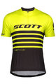 SCOTT Tricou de ciclism cu mânecă scurtă - RC TEAM 20 - negru/galben