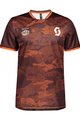SCOTT Tricou de ciclism cu mânecă scurtă - TRAIL FLOW - portocaliu/bordo