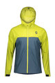 SCOTT Foiță de ploaie impermeabilă de ciclism - TRAIL MTN WB - albastru/galben