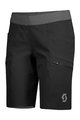 SCOTT Pantaloni scurți de ciclism fără bretele - TRAIL MTN TECH LADY - negru