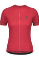 SCOTT Tricou de ciclism cu mânecă scurtă - ENDURANCE 10 LADY - roz