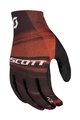 SCOTT Mănuși cu degete lungi de ciclism - RC PRO LF - alb/roșu/negru