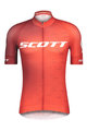 SCOTT Tricou de ciclism cu mânecă scurtă - RC PRO 2021 - roșu/alb