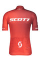 SCOTT Tricoul și pantaloni scurți de ciclism - RC PRO 2021 - roșu/negru