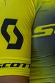 SCOTT Tricou de ciclism cu mânecă scurtă - RC PRO 2021 - negru/galben