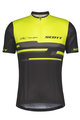 SCOTT Tricou de ciclism cu mânecă scurtă - RC TEAM 20 MTB - galben/negru