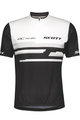 SCOTT Tricou de ciclism cu mânecă scurtă - RC TEAM 20 MTB - alb/negru