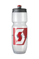 SCOTT Sticlă de apă pentru ciclism - CORPORATE G3 700 ml - transparent/roșu