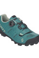 SCOTT Pantofi de ciclism - MTB ELITE BOA LADY - negru/verde