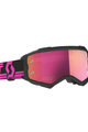 SCOTT Ochelari de ciclism - FURY - negru/roz