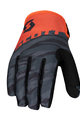 SCOTT Mănuși cu degete lungi de ciclism - 350 DIRT - negru/portocaliu