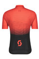SCOTT Tricou de ciclism cu mânecă scurtă - ENDURANCE 20 - roșu/negru