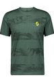SCOTT Tricou de ciclism cu mânecă scurtă - TRAIL FLOW - verde