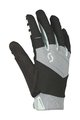 SCOTT Mănuși cu degete lungi de ciclism - ENDURO LF - gri/negru
