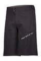 SCOTT Pantaloni scurți de ciclism fără bretele - ENDURANCE LS/FIT W/PAD - negru