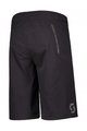 SCOTT Pantaloni scurți de ciclism fără bretele - ENDURANCE LS/FIT W/PAD - negru