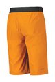 SCOTT Pantaloni scurți de ciclism fără bretele - TRAIL VERTIC - portocaliu