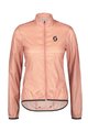 SCOTT Jachetă rezistentă la vânt de ciclism - ENDURANCE LADY - roz