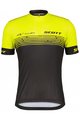 SCOTT Tricoul și pantaloni scurți de ciclism - RC TEAM 20 SS - galben/negru/gri