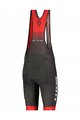 SCOTT Tricoul și pantaloni scurți de ciclism - RC PRO SS - gri/alb/roșu