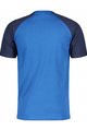 SCOTT Tricou de ciclism cu mânecă scurtă - ICON RAGLAN SS - albastru