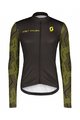 SCOTT Tricou de ciclism cu mânecă lungă de vară - RC TEAM 10 LS - galben/negru