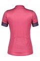 SCOTT Tricou de ciclism cu mânecă scurtă - ENDURANCE 20 SS LADY - mov/roz