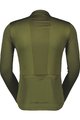 SCOTT Tricou de ciclism cu mânecă lungă de vară - ENDURANCE 10 - verde
