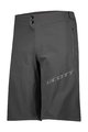 SCOTT Pantaloni scurți de ciclism fără bretele - ENDURANCE LS/FIT W/PAD - gri
